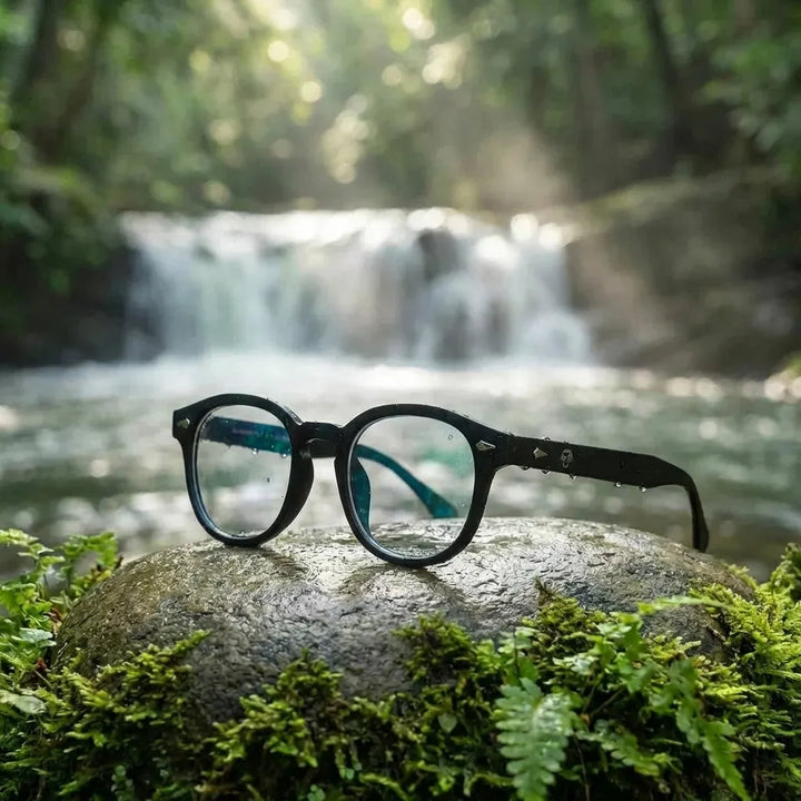 Lentes opticos Waimea RPET negro antirreflex receta optica Bonoboss #color_negro