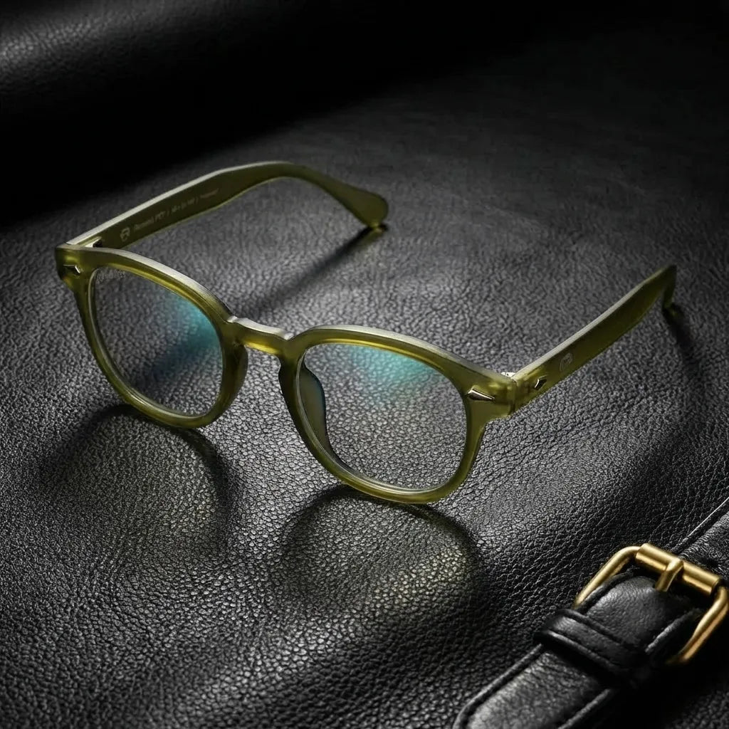 Lentes opticos Waimea RPET olive antirreflex receta optica Bonoboss #color_olive
