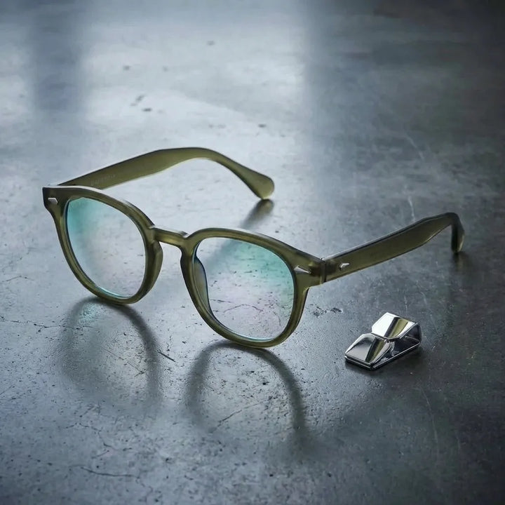 Lentes opticos Waimea RPET olive-light antirreflex receta optica Bonoboss #color_olive-light