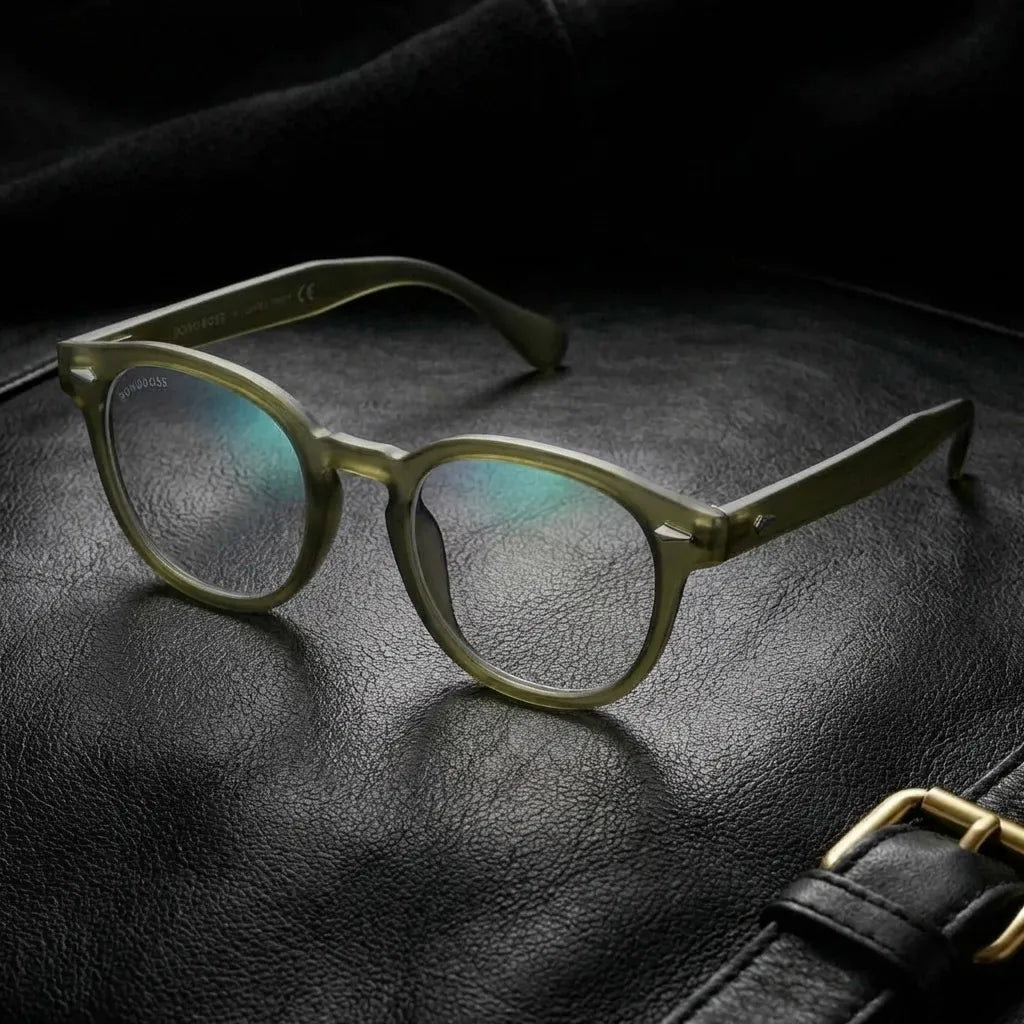 Lentes opticos Waimea RPET olive-light antirreflex receta optica Bonoboss #color_olive-light