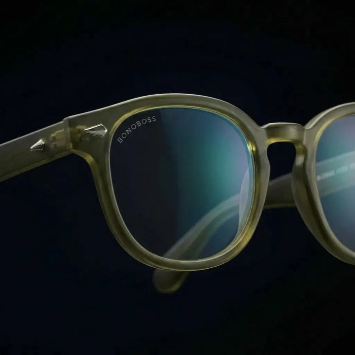 Lentes opticos Waimea RPET olive-light antirreflex receta optica Bonoboss #color_olive-light