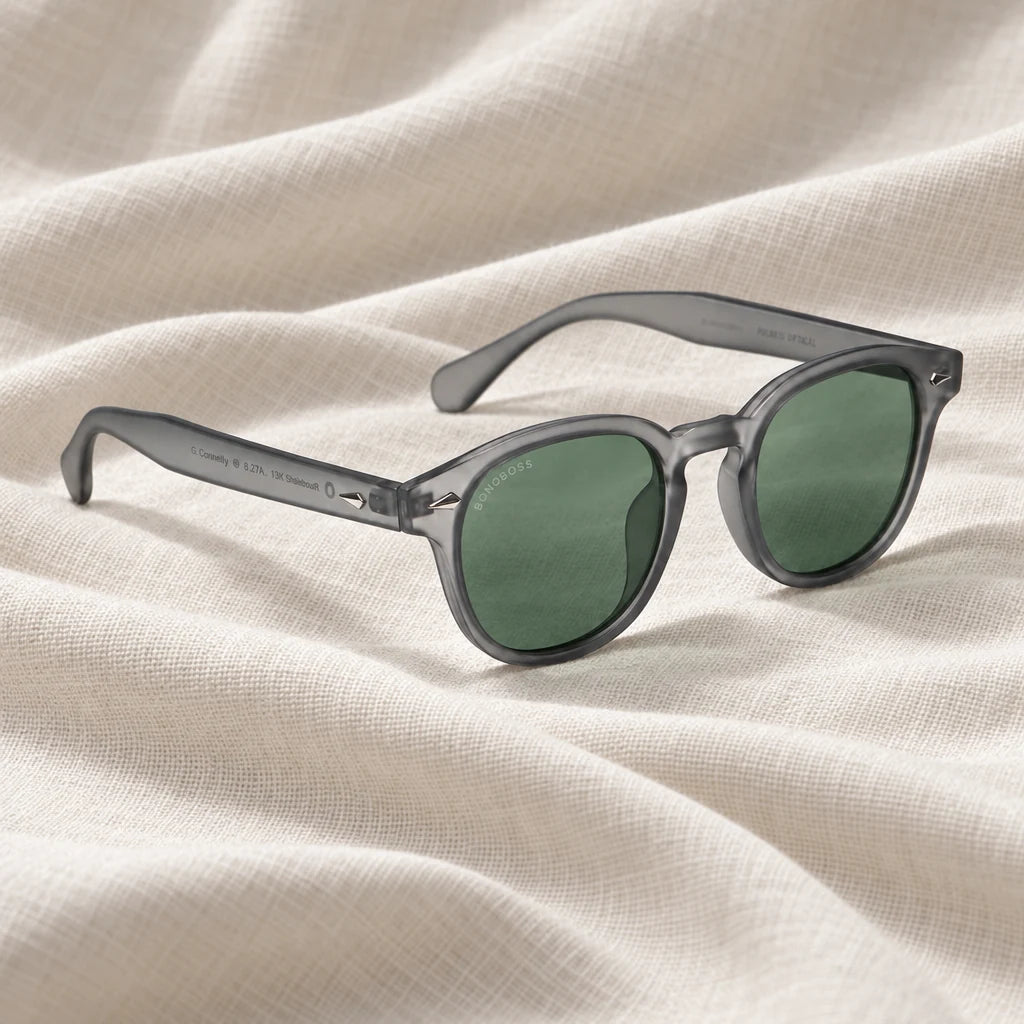 Lentes de sol Bonoboss Waimea RPET Transparente G15 en contexto de estilo de vida #color_transparente-g15
