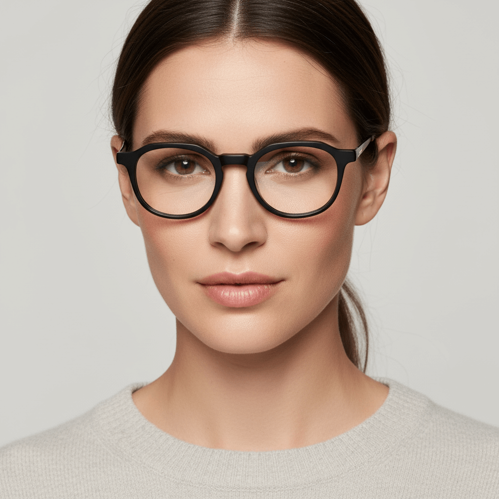 anteojos armazones opticos octagonales geometricos hombre mujer sustentable acetato #color_marble