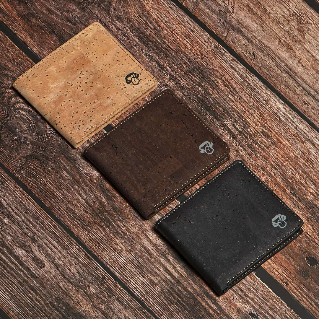 Billetera Corcho Natural