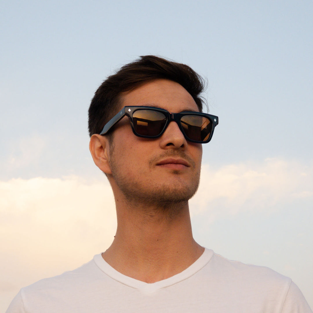 Lentes Sol Polarizados Moda Bruno Rectangular Bonoboss Polarizados