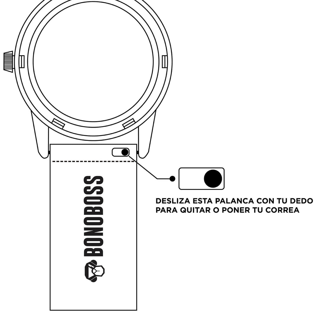 Premium Leather Strap 20mm