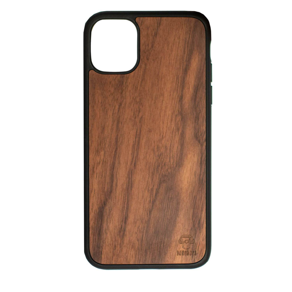 Vista frontal de Carcasa iPhone Nogal gafas de sol color para hombre y mujer