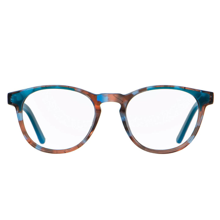 marcos opticos redondos para adolescentes y niños de color azul para hombre y mujer #color_azul