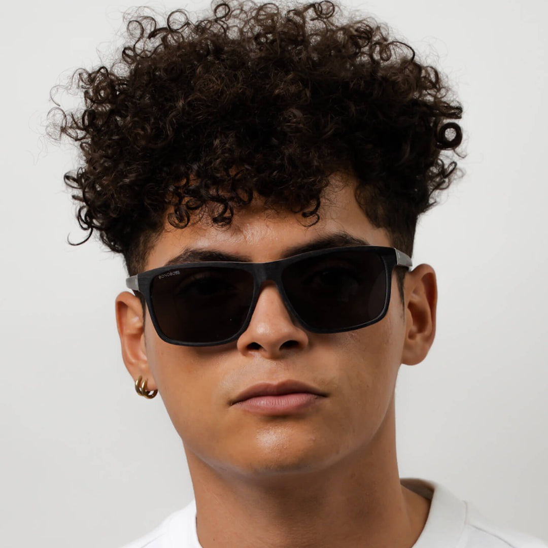 Lentes de Sol Polarizados XL Para Hombre en Plastico Reciclado