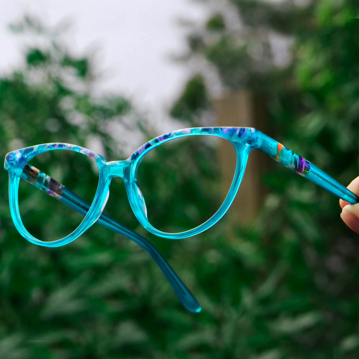 marcos lentes opticos agatados color calipso florish multifocal bifocal adelgazado filtro azul hombre mujer #color_calipso