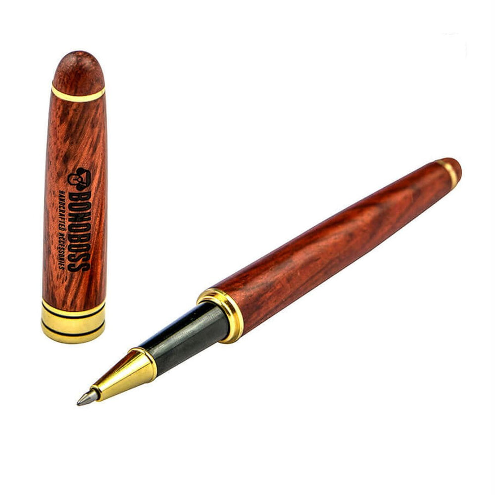 Lápiz Tinta Rosal 002 lápiz de madera vista frontal diseño universal
