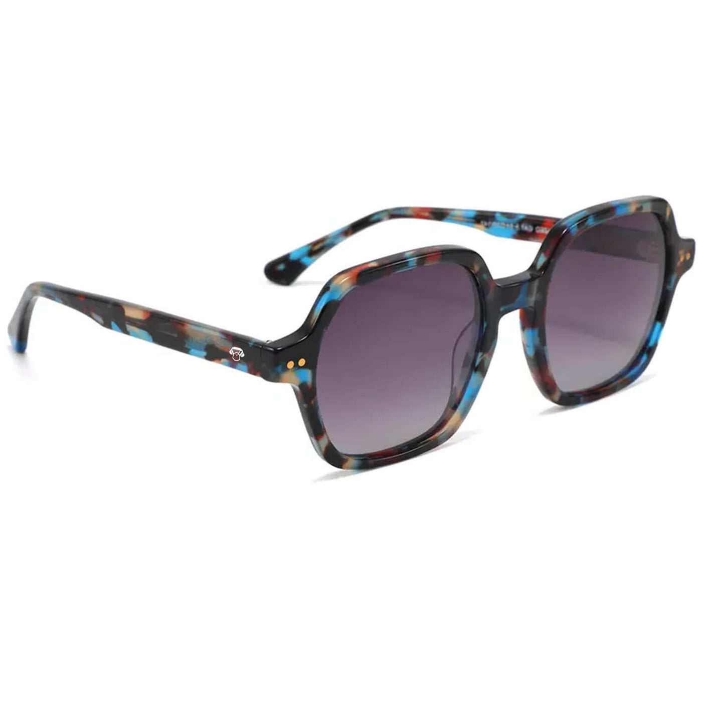 anteojos lentes de sol polarizados cuadrados grandes para mujer de color azul para hombre y mujer