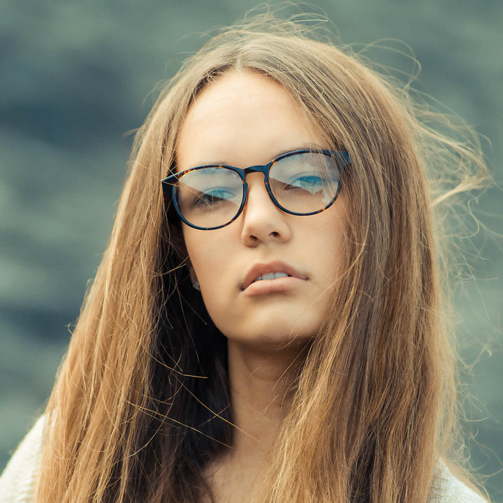 marcos ópticos redondos acetato organico sustentable ecologico patas madera natural plastico reciclado para hombre y mujer mayorista de opticas carey 2025 mujer #color_carey