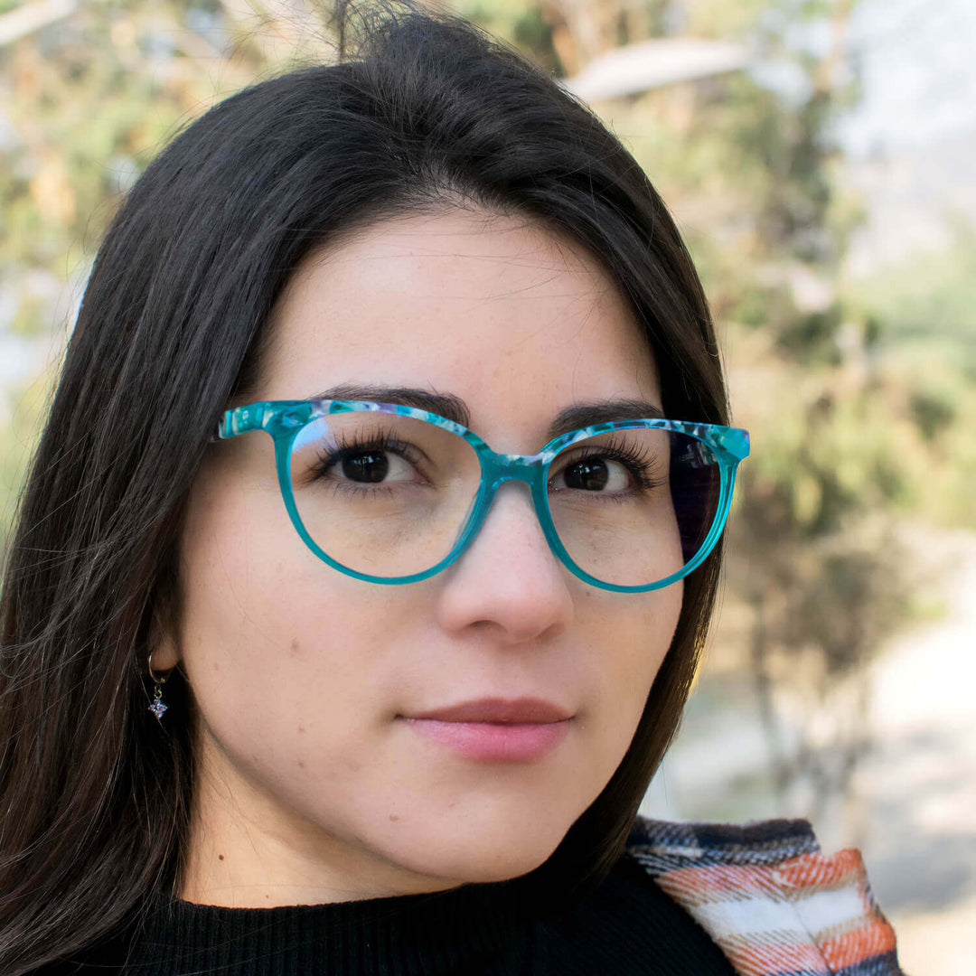 marcos lentes opticos agatados color calipso florish multifocal bifocal adelgazado filtro azul hombre mujer #color_calipso